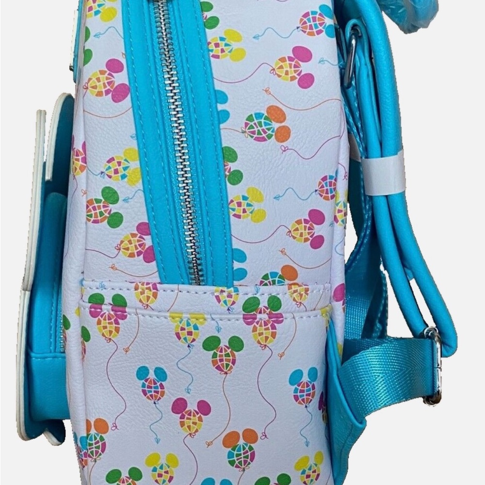 New Disney Parks Epcot Mickey Mouse Balloon Loungefly Mini backpack - Picture 5 of 6